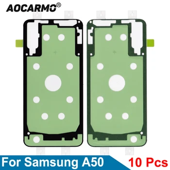 Aocarmo 10vnt Samsung Galaxy A50 Atgal Padengti Klijais, Galiniai Būsto galines Duris Lipdukas