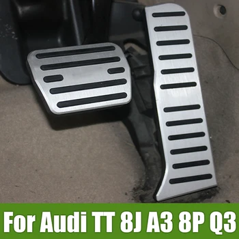 Audi TT 8J A3 8P Q3 Už Skoda Octavia 2 A5 Yeti Puikus 2 Seat Leon 1P 1M Automobilį Akceleratoriaus Pedalu Kuro Stabdžio Pedalo ir Dangtis