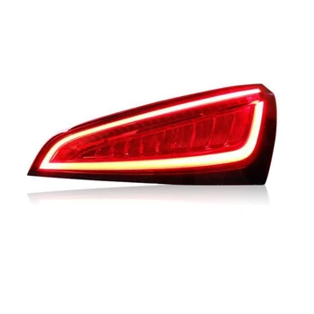 Automobilių Aksesuarai LED Priekabos Šviesos Lempų Audi Q5 2008 - 2018 Facelift Galiniai DRL Signalas Automobilių Plug And Play