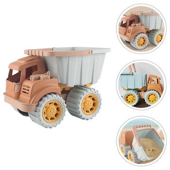Bamblys Statybinės Ekskavatorių Žaislinių Transporto priemonių Smėlio Žaislas Vaikams, Vaikams, Smėlio Žaislas, skirtas Vaikams Paplūdimys