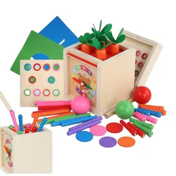 Montessori Mediniai Švietimo Žaislai Montessori Monetos Daugiafunkcinis Mediniai Mokymosi Žaislai Amžiaus 1 2 3 4 Metų