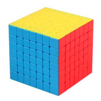 Moyu 7x7 KUBO Klasėje Meilong 7x7x7 Magic Cube 7Layers Kubo Septynių Sluoksnis Juodas Kubas Galvosūkis Žaislai Vaikams, Vaikams, Dovanų Žaislas