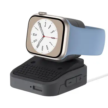 Samsung Galaxy Watch6/6pro/5/5pro Silikono Įkrovimo Stovas IWatch Universalus Įkrovimo Dokas Bazės Smartwatch Įkrovimo Accessories