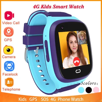 Xiaomi Mijia 4G Vaikų Smart Žiūrėti Vaikai Smartwatch GPS Wifi Vaizdo Skambutis, SOS Tracker Kamera Paskambinti Stebėti SmartClock Dovanos